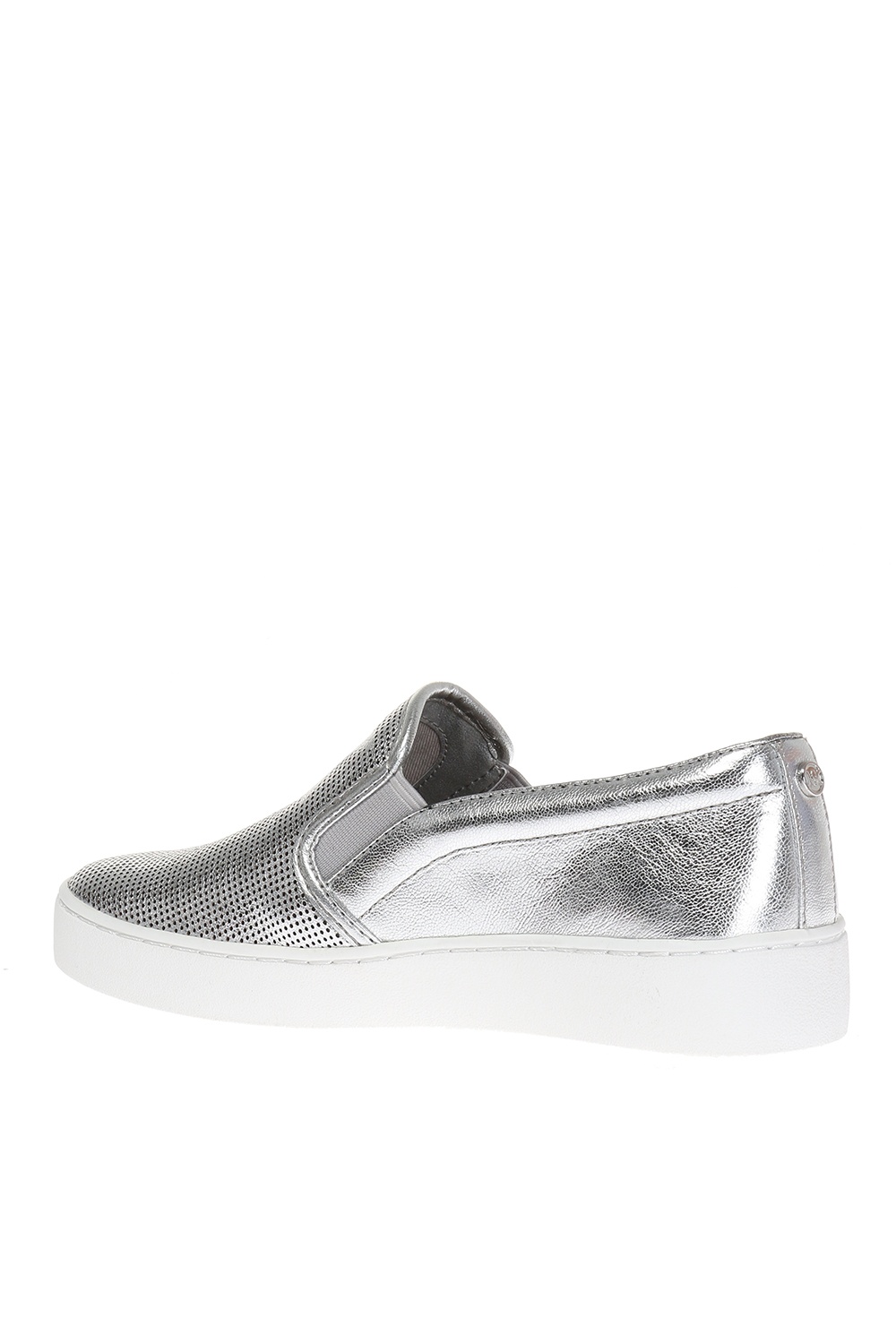 Michael kors best sale perforated slip on